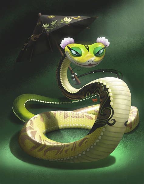 The intertwined destinies of the magical snake and the panda